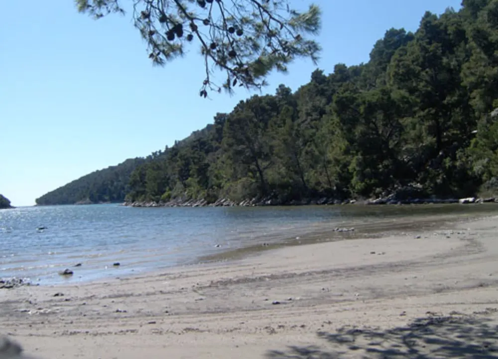 Uvala Istruga na otoku Korčuli